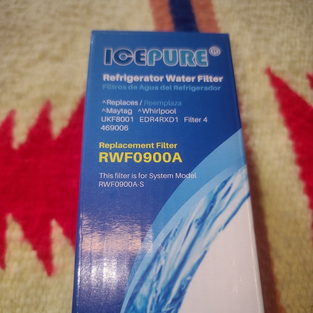 IcePure RWF0900A Replacement Refrigerator Water Filter - Sealed - New‎ in Box